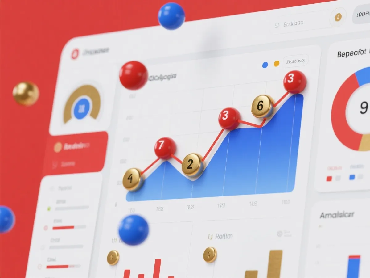 澳洲幸運5走勢圖與歷史數據分析示意